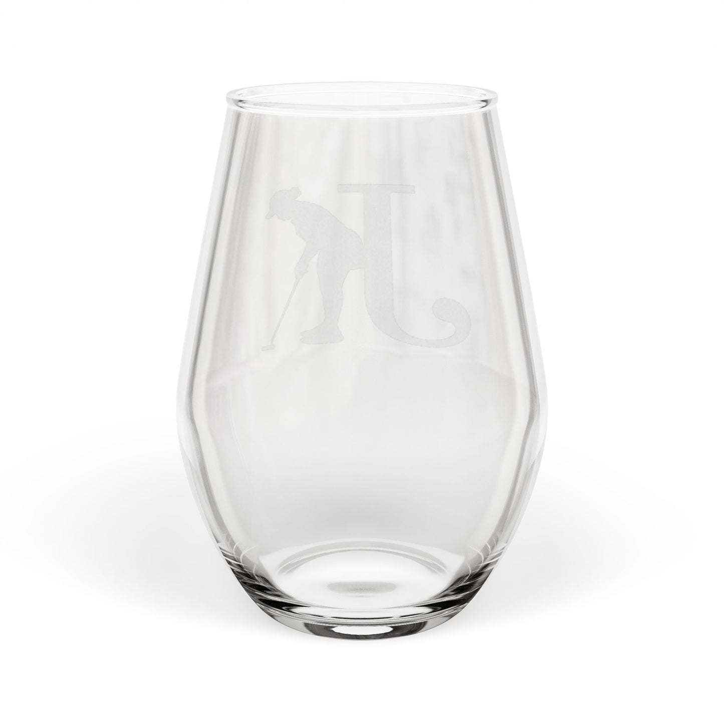 Engraved Wine Glass